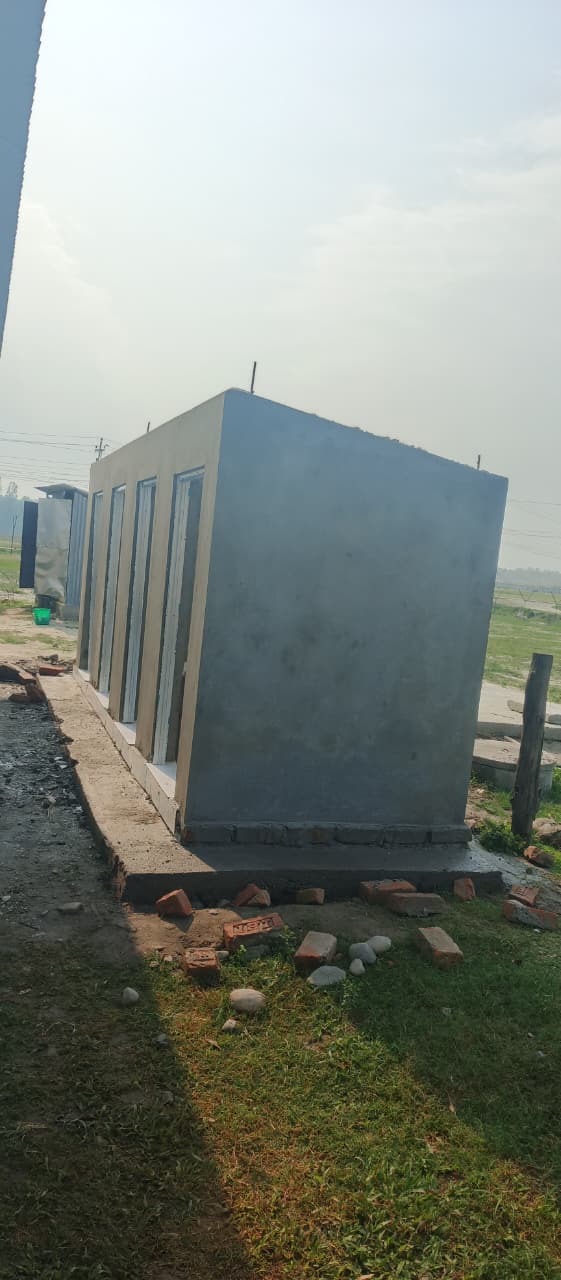 Basic Education and Literacy, Girls' toilet construction in APF welfare School in Jhapa